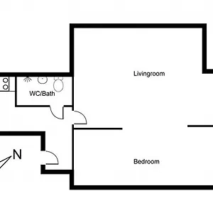  Appartement Stille Og Hyggelig